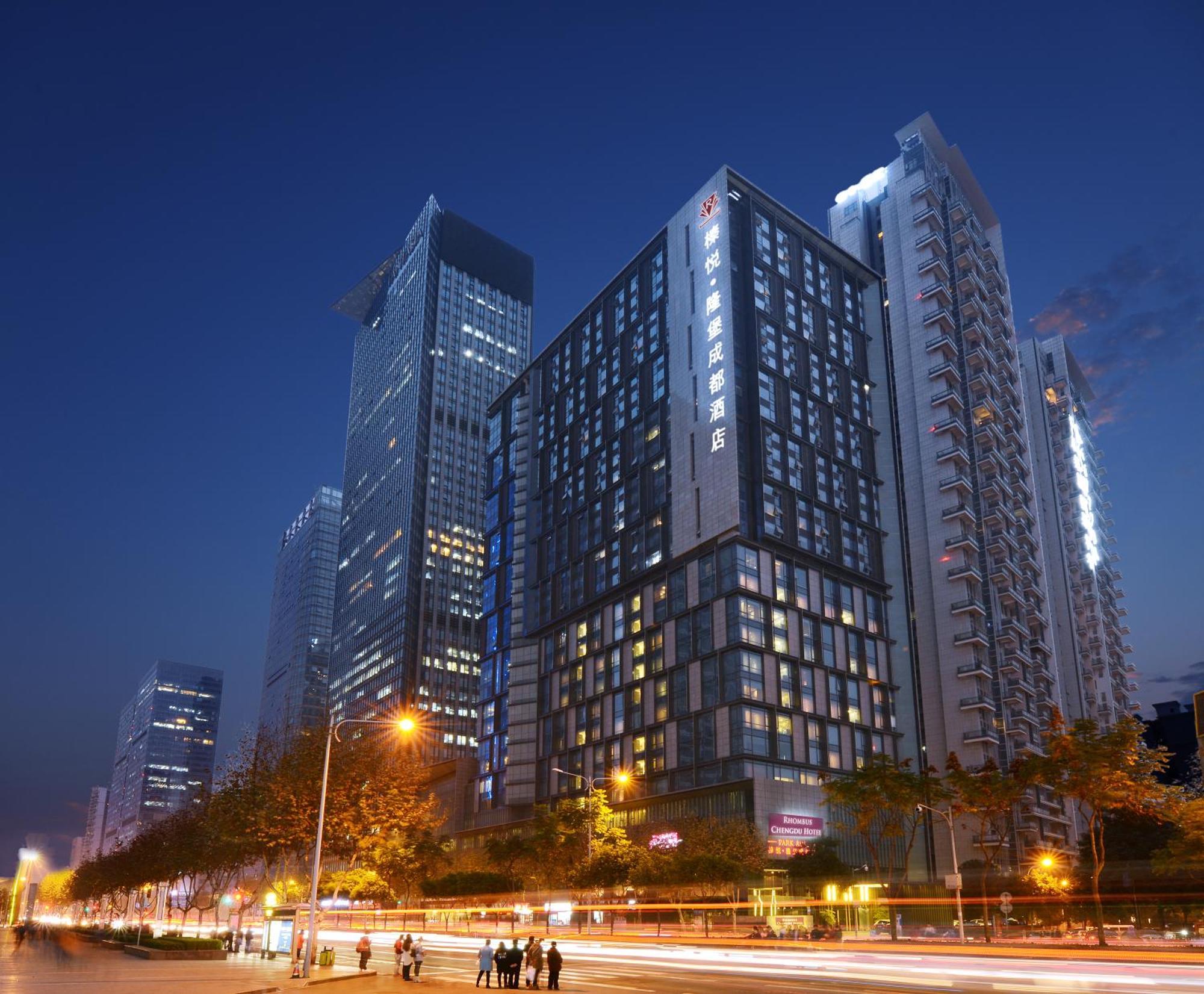 Rhombus Park Aura Chengdu Hotel Екстериор снимка